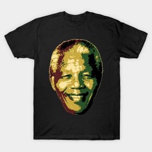 Nelson Mandela Smile Pop Art T-Shirt